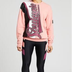 Soulcycle x P.E. Nation Half Run sweatshirt M NWT